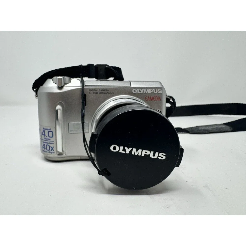 Olympus Camedia C-750 Ultra Zoom 4.0MP Compact Digital Camera For Parts